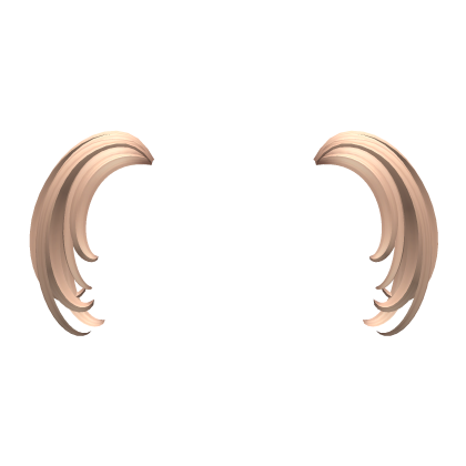 Mini Kawaii Pigtail Extensions in Blonde Roblox item