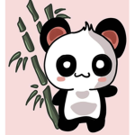 Grupo dos Pandas fofos