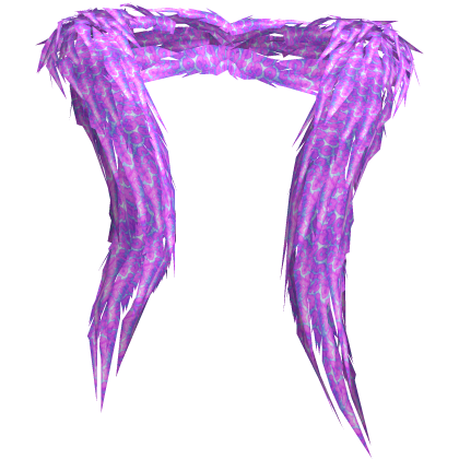 Hot Purple Victorian Boa Neck Scarf