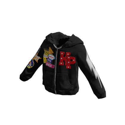 KINGSPLAY Streetwear Zip-Up Hoodie