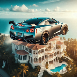 Long Car Jump
