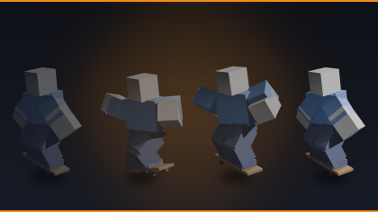 R15 Skateboard Animation Pack Ollie Grind Kickflip preview 5