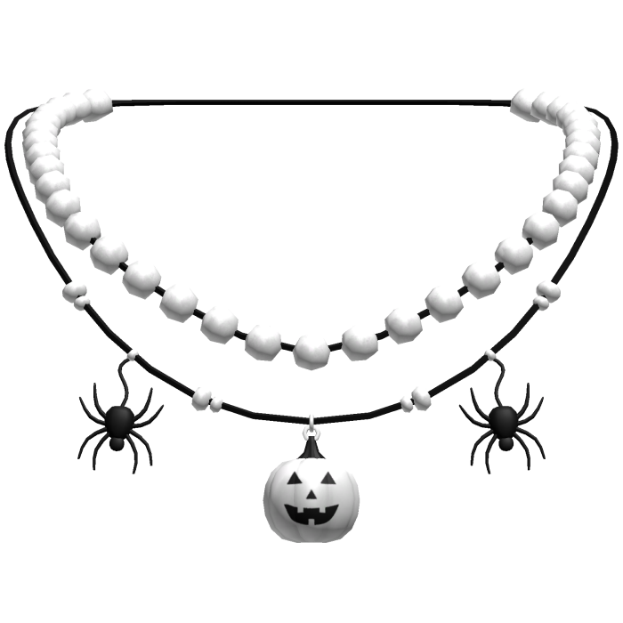 Y2K Halloween Pumpkin Necklace 🎃