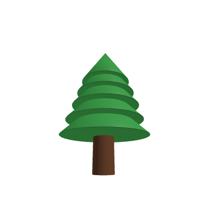 Low poly tree