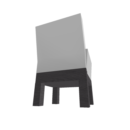 Modern White Chair [Sittable]