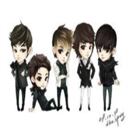 SHINee Little Cartoon ppl Roblox decal
