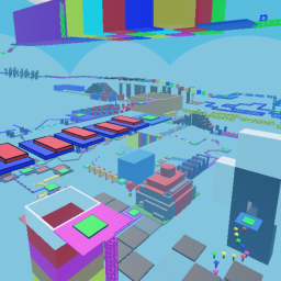 100 Stages Rainbow Fun Obby
