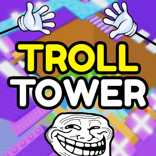 🖐 Slapping Troll Tower official Roblox game thumbnail