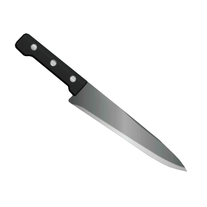 holding toy knife halloween ♡