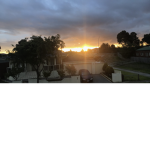 Sunset amazing pretty and nice and beautiful