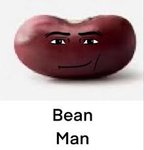 Man Face Bean Army