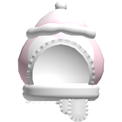 Cute Penguin Winter Hood - Pink