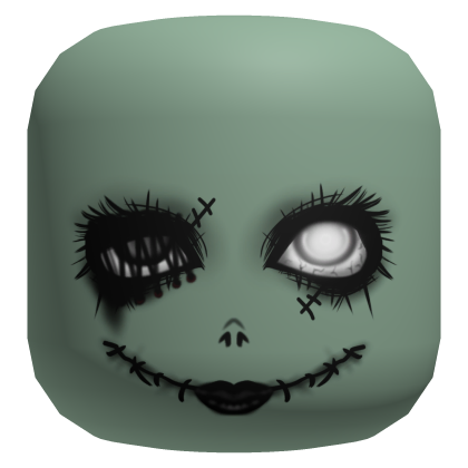 haunted ghoul halloween face #8
