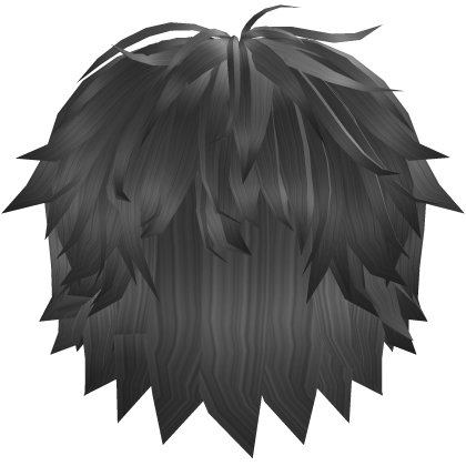 Gray Spiky Messy Fringe Hair