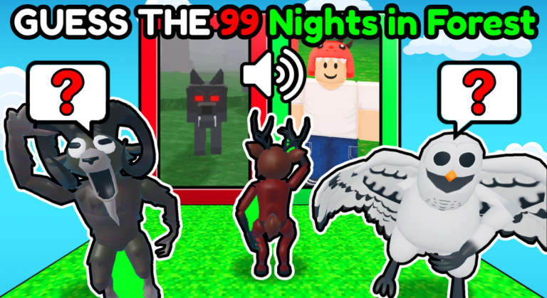 Guess the 99 Nights in the Forest Character Quiz🤔 screenshot 3