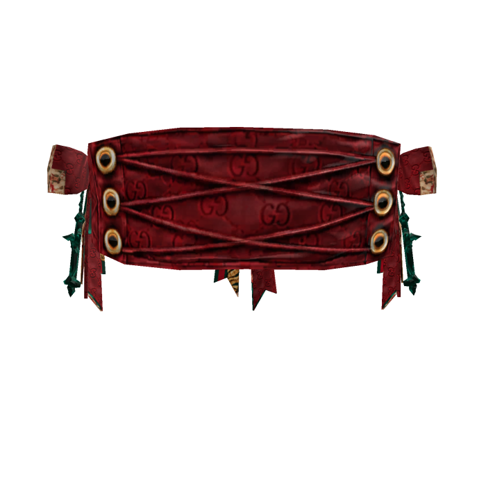 Red Emerald Designer Corset Blindfold  (3.0)