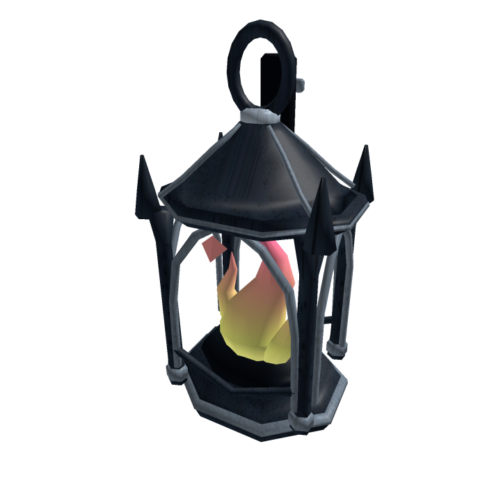 [EMISSIVE] Red Flame Lantern