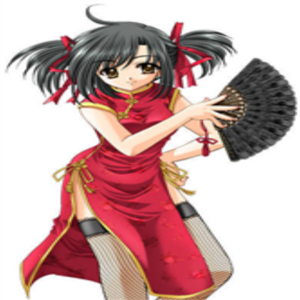 Chinese anime girl Roblox decal