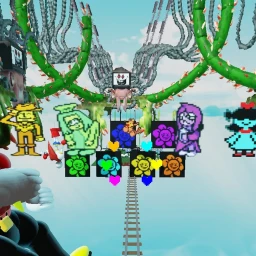 Cart ride into Asgore's 7 flowers! icon