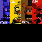 (free game pass!) Five nights at freddys rp