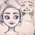 -happy and sad vibes-