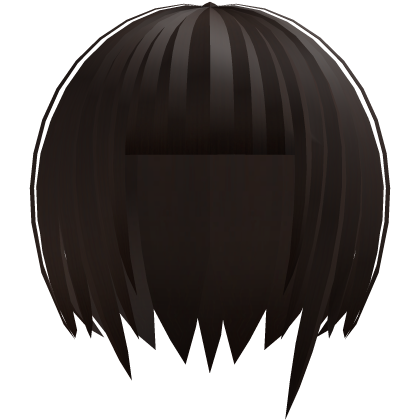 🕸️๋. ⭑ Mourning Gothic Bob || Brown