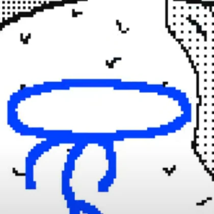 Blue stickman (Raxdflipnote)
