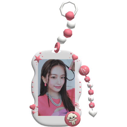IVE Yujin Photocard Kpop Keychain
