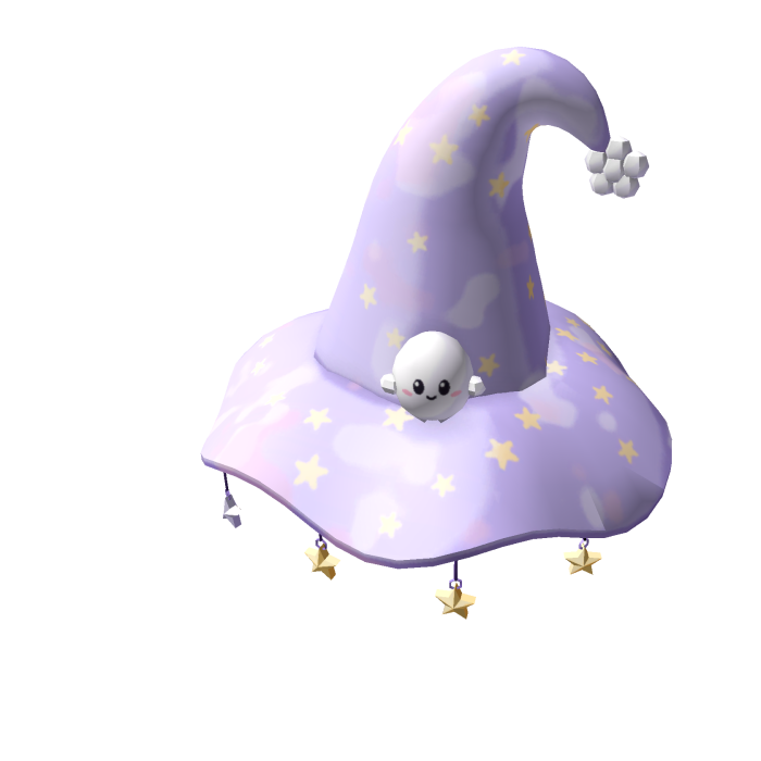 Pastel Starry Wizard Hat 👻