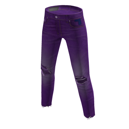 Purple Female Jeans