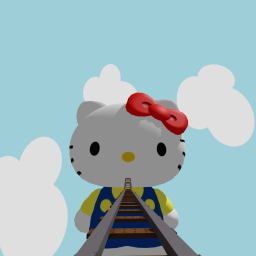 Cart Ride into Hello Kitty