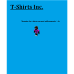 T-Shirt inc.