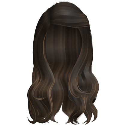 Wavy Chic Side Part Hair[Dark Brown w/ Highlights]