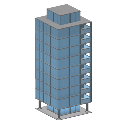 ✨ City Tower Building Map Slap