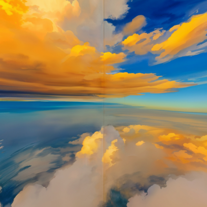 Painting Clouds Sky