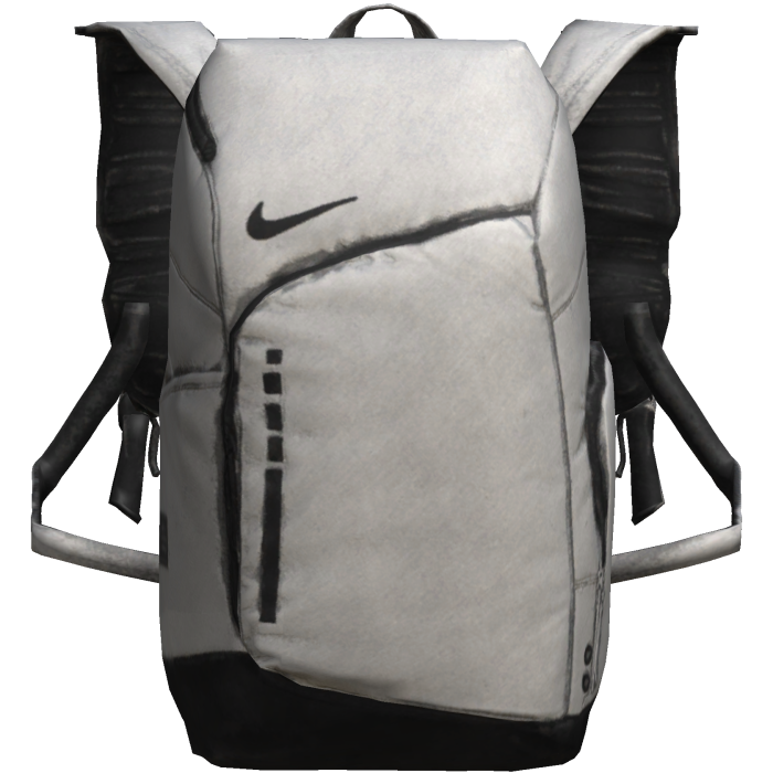 (1.0) White Bookbag