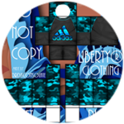 adidas blue shirt Roblox
