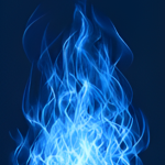 Eternal Flames Of Blue