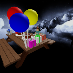 a birthday party for denis daily!