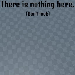 There Is Nothing Here.