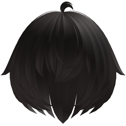 ♡ DarkBrown Emo Vkei Tweencore Catboy Tuft Hair 🐾 Roblox item