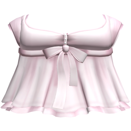 ♡: whimsy pink delicate dainty babydoll top