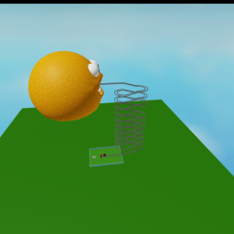 Cart Ride Into An Annoying Orange!