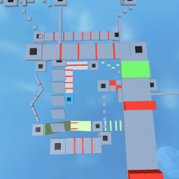 +1 Health The Really Easy Brick Obby: Everything