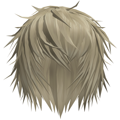 blonde emo hair