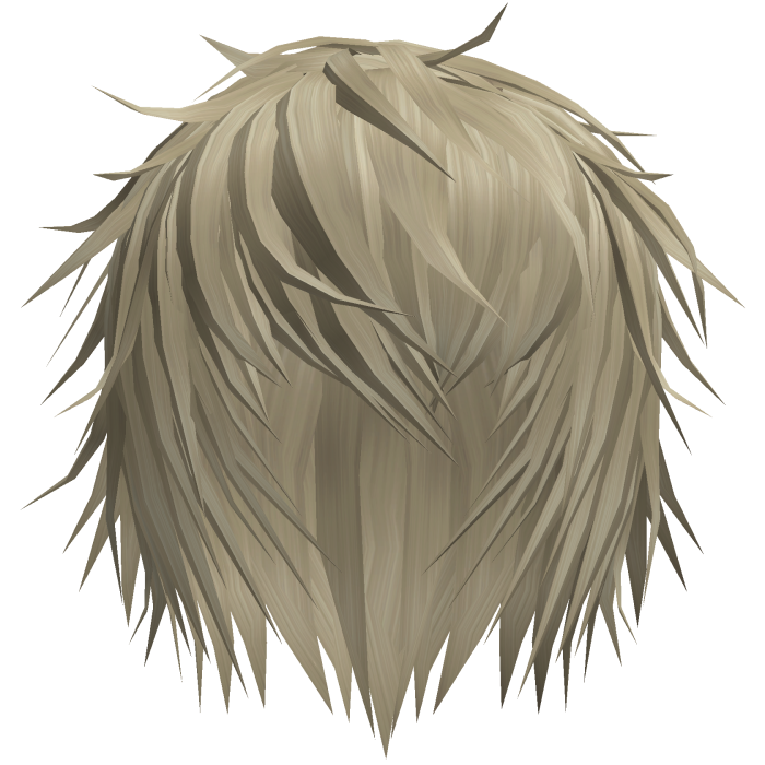 blonde emo hair