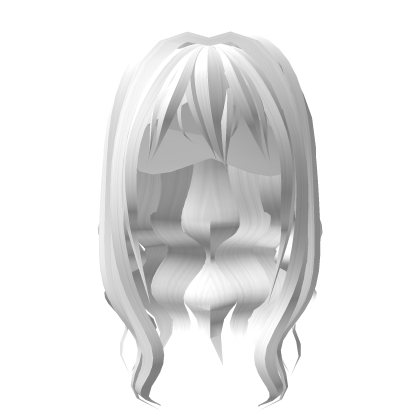 White WIllow Soft Girl Hair Roblox item