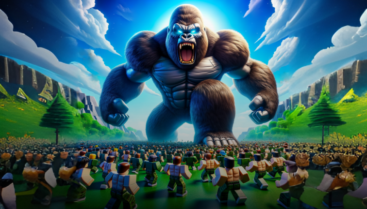 100 Humans vs 1 Gorilla screenshot 4