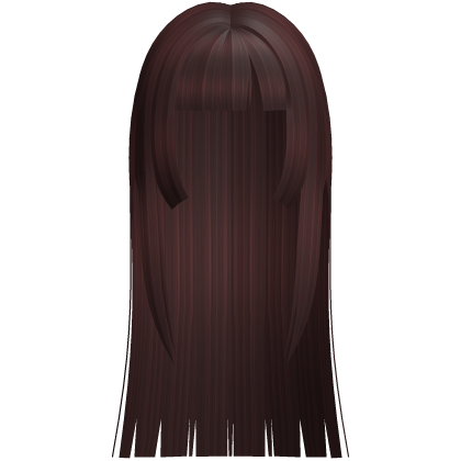 ♡ : long hime doll hair in red