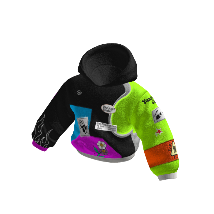 YNC colorful hoodie